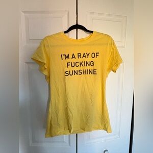 Yellow Graphic T-Shirt